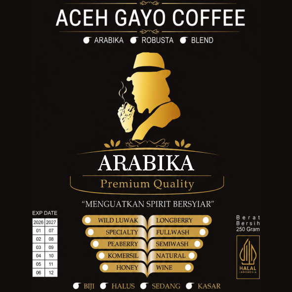 Gayo Arabika Aceh Takengon Komersil