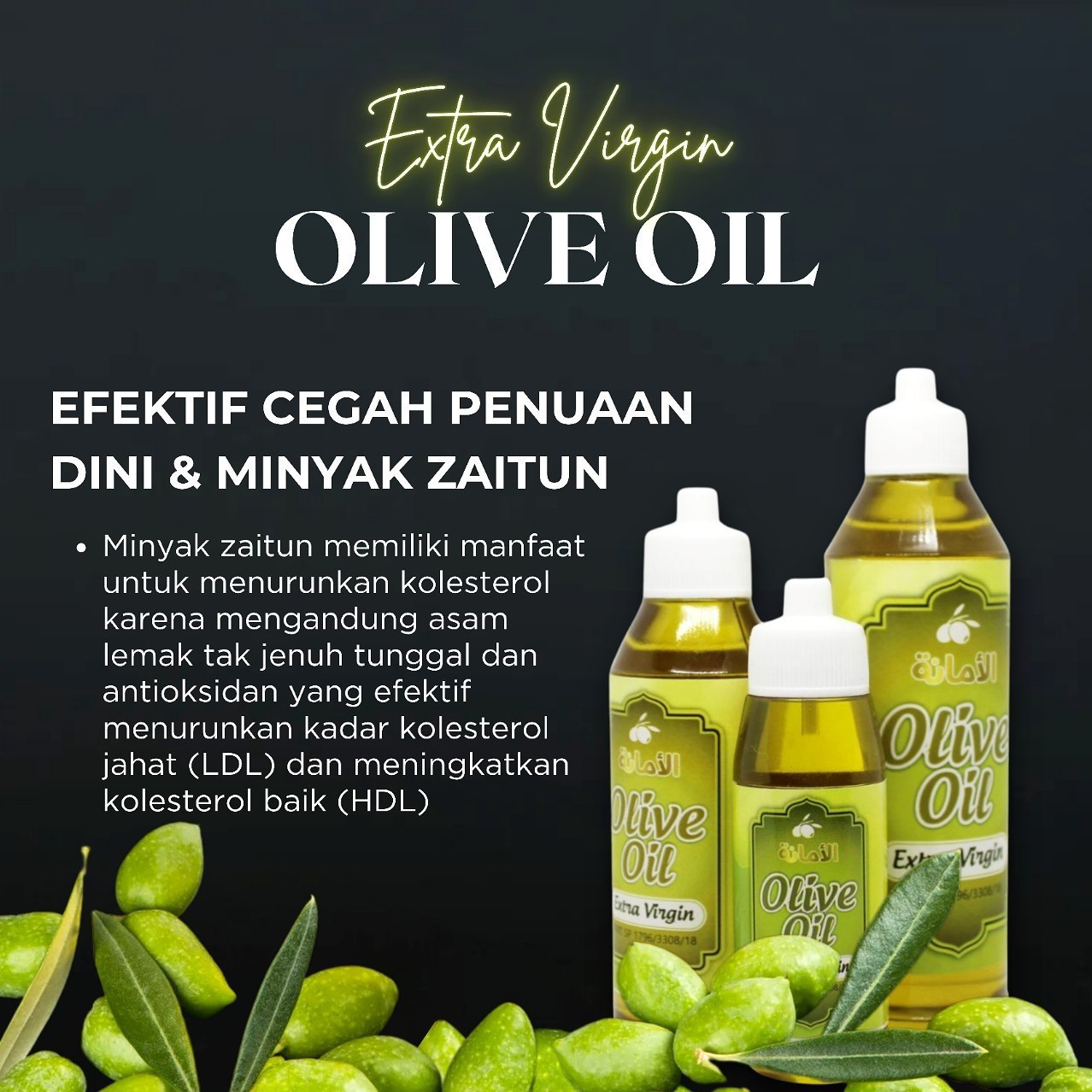 Minyak Zaitun Extra Virgin